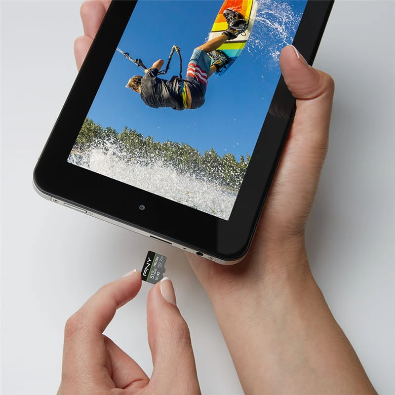 „Flash“ atmintis PNY 512 GB „microSDXC“ 10 klasės P-SDUX512U3100PRO-GE