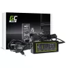 Maitinimo adapteris Green Cell AD41P 65W, skirtas ASUS nešiojamiesiems kompiuteriams, 19V 3,42A, vidaus, juodas