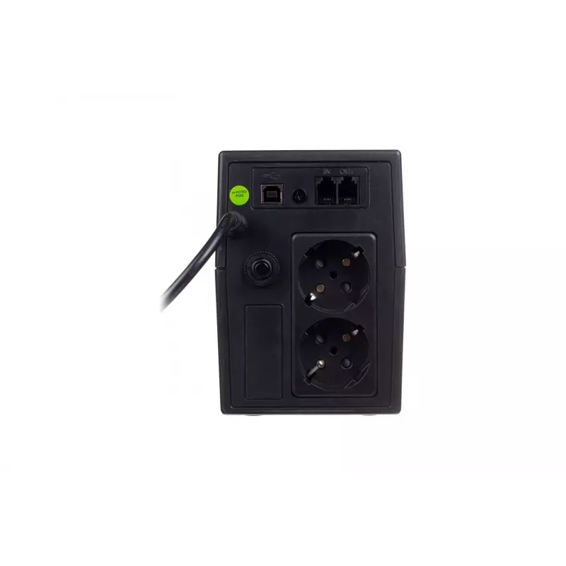 Digitus DN-170064 nepertraukiamo maitinimo šaltinis (UPS) Line-Interactive 0,8 kVA 480 W 2 kintamosios srovės lizdai (-ų)