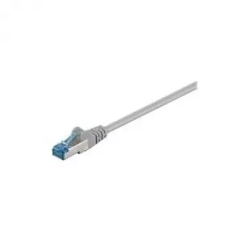 Wentronic Goobay CAT 6a komutacinis kabelis, S/FTP (PiMF), pilkas, 30 m - LSZH be halogenų, varis (94907)