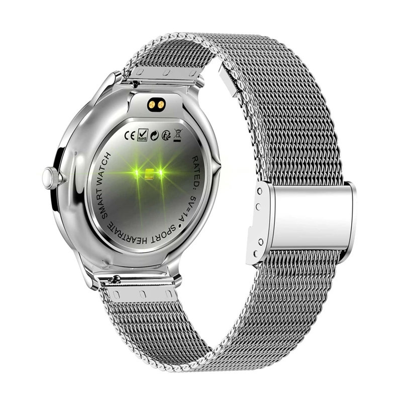 Išmanusis laikrodis Colmi V89 plieno sidabro spalvos su Bluetooth ir širdies ritmo monitoriumi