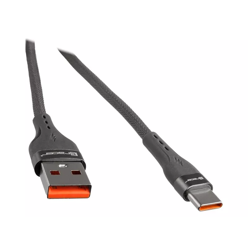 Tracer 47487 USB A - Type C M/M 1m laidas pilkas