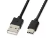 iBox IKUMTC USB kabelis 1 m USB 3.2 Gen 1 (3.1 Gen 1) USB A USB C Juodas