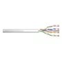 Tinklo kabelis Digitus CAT 6 U/UTP vytos poros komutacinis kabelis, neapdorotas 100 m, pilkas