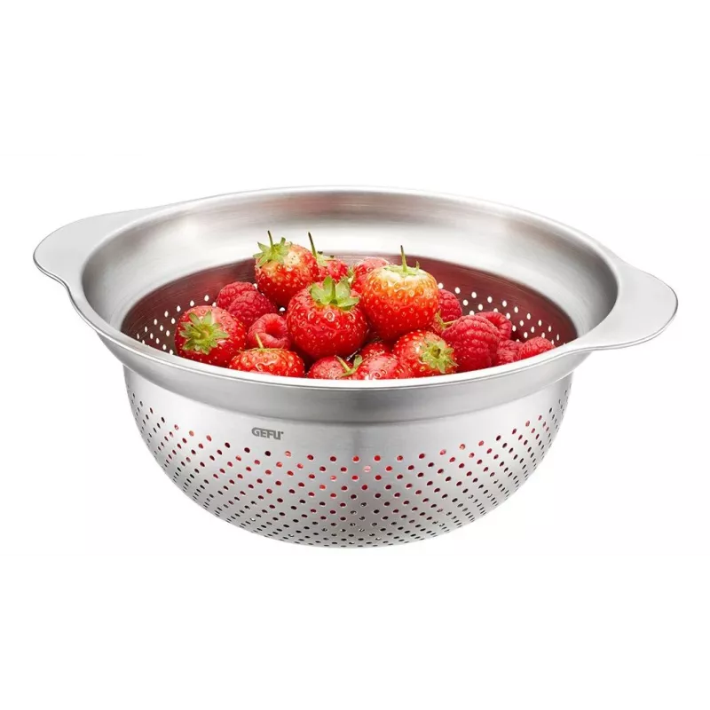 Strainer GEFU PREMIO G-28131, 23 cm nerūdijančio plieno virtuvinis sietelis