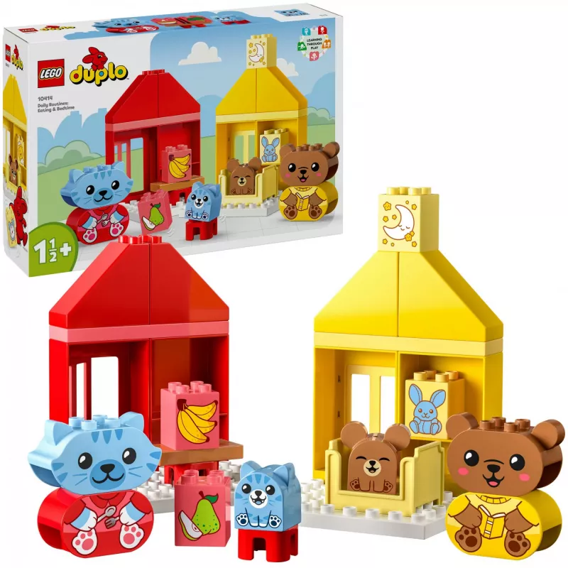 LEGO DUPLO Mano pirmosios kasdienės rutinos: Valgymas ir miegas 10414