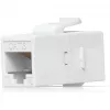 UBIQUITI CAT6 KEYSTONE JUNGTIS, 12 VNT. PRAĖJIMINĖ CAT6 KEYSTONE JUNGTIS, SKIRTA JAU UŽBAIGTIEMS ETERNETO KABELIAMS SKLANDŽIAI SUJUNGTI