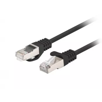 LANBERG tinklo kabelis Cat6 RJ-45 į RJ-45, 3 m, F/UTP, CCA laidas, 250 MHz, juodas