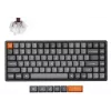 Keychron K2 Max klaviatūra universali RF belaidė QWERTY anglų juoda pilka 75% mechaninė