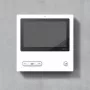 Siedle BVPC 850-0 W - 17,8 cm (7 colių) - balta - lietimui jautrus - vidaus - AC/DC - 20 - 30 V