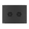 Lanberg sieninė montavimo spinta 19'' 15U 600x450mm juoda (stiklinės durys)