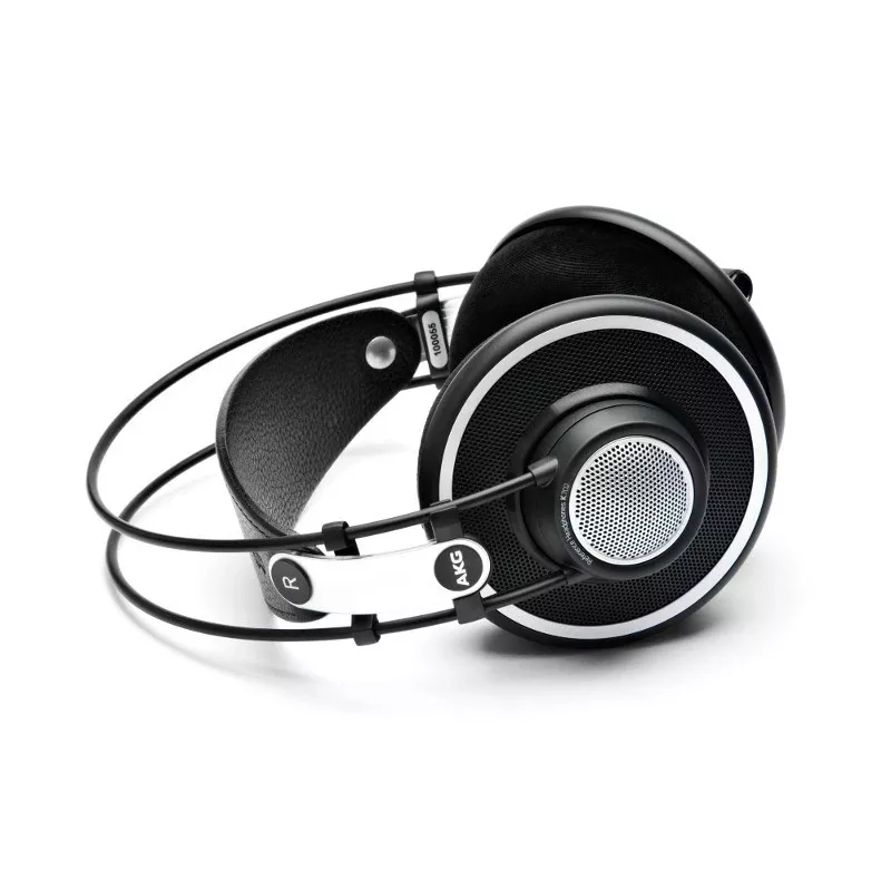 Ausinės AKG K702 laidinės muzikai juodos/pilkos 10-39800 Hz