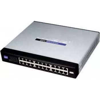 LINKSYS SR224 24 prievadų 10/100 komutatorius