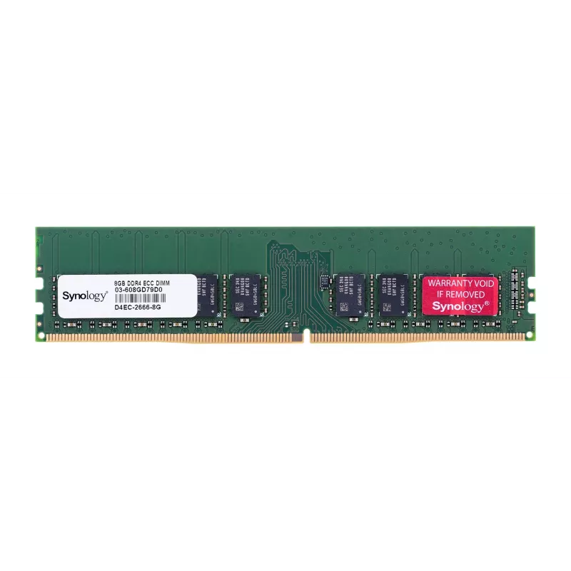Synology D4EC-2666-8G atminties modulis 8 GB 1 x 8 GB DDR4 2666 MHz ECC