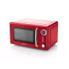 Solo mikrobangų krosnelė ant stalviršio ETA Storio Red Solo — 20 l, 700 W, 5 galios lygiai, 245 mm sukamoji lėkštė
