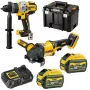 Belaidis įrankių rinkinys DeWalt DCK2016T2T-QW — 18 V ličio jonų 2 įrankių rinkinys