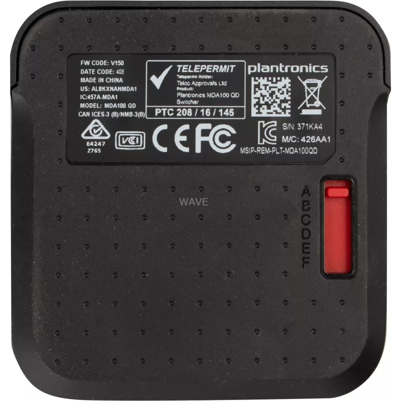 POLY MDA105 QD USB-A analoginis jungiklis, Kilmės šalis: Kinija