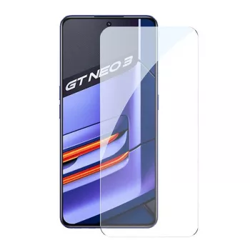 Grūdinto stiklo ekrano apsauga Baseus, skirta realme GT Neo3, 0,33 mm, 9H kietumas