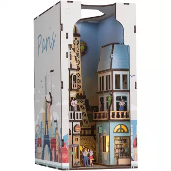 Dėlionės rinkinys REVELL Tiny Adventures „Paris“ — miniatiūrinis popierinis modelis, kūrybinis pomėgis