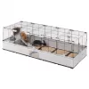 FERPLAST Modular 4 - narvas triušiams ir naminėms jūrų kiaulytėms - 179 x 72 x 56 cm