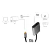 LogiLink CUA0102 USB 3.2 Gen1 Type-C į DisplayPort laidas 0,15 m juodas