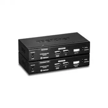 TRENDnet TK-EX4 KVM išplėtimo rinkinys - KVM plėtiklis - USB - iki 100 m (TK-EX4)