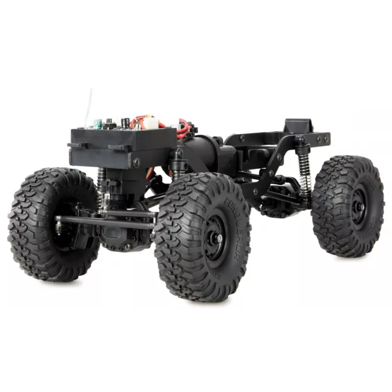 RC vikšrinis modelis Amewi Mini‑D90 4WD 1:16 RTR nuotoliniu būdu valdomas bekelės modelis, 4 varantieji ratai, mastelis 1:16