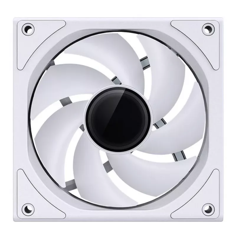 Aušinimo ventiliatorius Jonsbo ZK-120W 3in1 A-RGB baltas — 120 mm, A-RGB apšvietimas