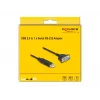 DeLOCK USB 2.0 į nuoseklųjį RS-232 adapteris 50 cm FTDI juodas
