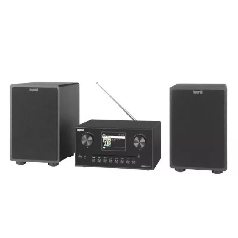 Imperial DABMAN i310 DAB+/FM juodas radijas