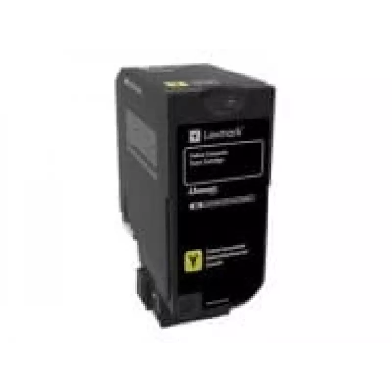 Lexmark LCCP dažų kasetė CS720de, CS720dte, CS725de, CS725dte, CX725de, CX725dhe, CX725dthe spausdintuvams, 5000 puslapių, geltona