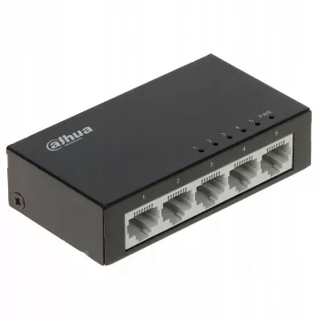 Jungiklis DAHUA SF1005-EUR 5 prievadų 10/100 Mbps nevaldomas komutatorius