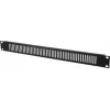 Priekinis skydelis Omnitronic ZL-19 sw 1HE — 1U, juodas priekinis skydelis 19 colių stovui