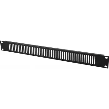 Priekinis skydelis Omnitronic ZL-19 sw 1HE — 1U, juodas priekinis skydelis 19 colių stovui