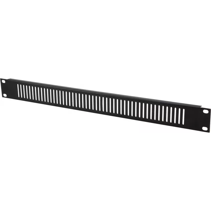 Priekinis skydelis Omnitronic ZL-19 sw 1HE — 1U, juodas priekinis skydelis 19 colių stovui