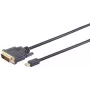 DisplayPort laidas ShiverPeaks Mini 1.2, 5 m ilgio, palaiko DisplayPort 1.2