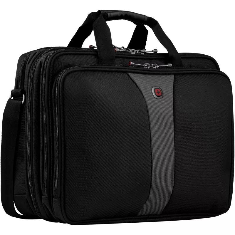 Wenger/SwissGear Legacy 17 portfelis nešiojamam kompiuteriui 43,2 cm (17 inch) juoda, pilka