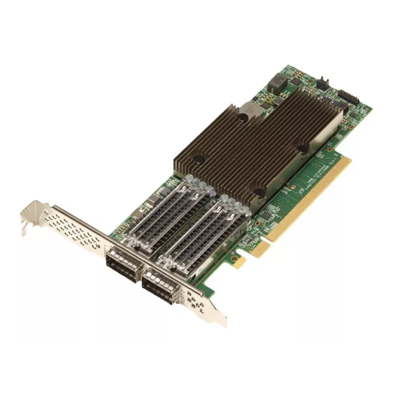 Tinklo adapteris No name 4XC7A08297 PCIe 4.0 x16 Low-Profile 100Gb QSFP56 x2, skirtas ThinkAgile VX serveriams