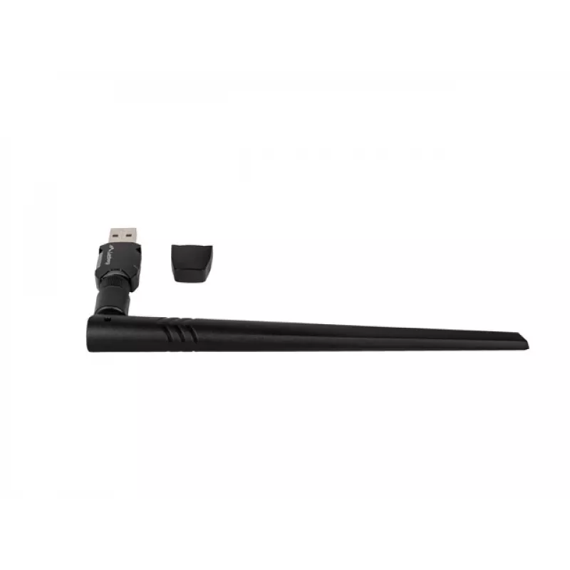 Lanberg USB Adapter Bevielis Tinklo Adapteris NC-0900-WIE USB 2.0 Dual Band AX900 1 Išorinė Antena