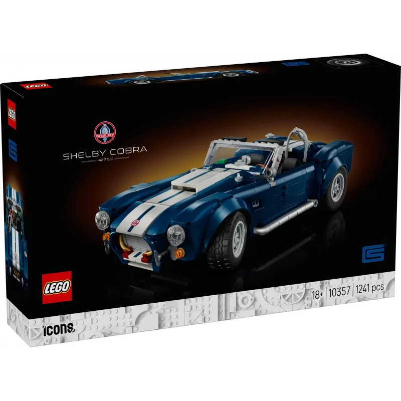 Bricks Icons 10357 Shelby Cobra 427 S/C