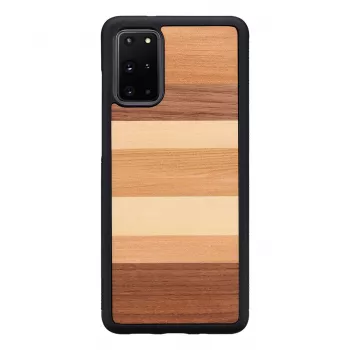 Apsauginis man and wood telefono dėklas Samsung Galaxy S20+ — juodas