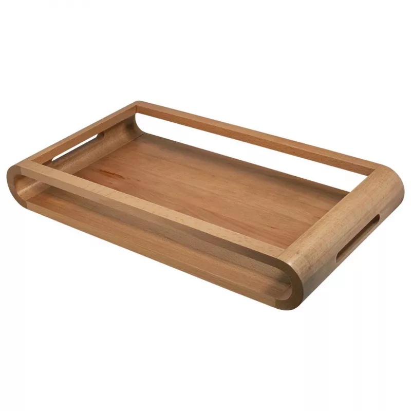 Padėklas artelegno VASDG dvipusis buko medienos 27 x 49 cm