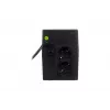 Nepertraukiamo maitinimo šaltinis DIGITUS Line-Interactive DN-170064-B 800 VA (480 W), AVR, LCD, tower, 2 kintamosios srovės lizdai, F tipas