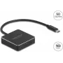 Kortelių skaitytuvas DELOCK 91019 USB 3.1 (Gen 2) Type-C — SD / SDHC / SDXC, 10 Gbit/s, juodas