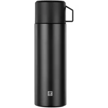 Termoso kolba ZWILLING THERMO 1 L juoda — nerūdijantis plienas, 12 h karšta / 24 h šalta, 1,0 L