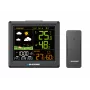 Oro stotis BLAUPUNKT WS25BK — vidaus/lauko temperatūros ir drėgmės monitorius, juoda, 1 jutiklis, LCD ekranas