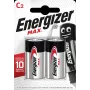 Vienkartinė baterija Energizer C 1.5V šarminių baterijų pakuotė po 2 vnt. E301533200