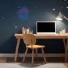 Dekoratyvinė neoninio stiliaus LED šviesa MANTA SNL27BLT Style Neon Lights ASTRONAUT, jungiama prie elektros tinklo, stalinė arba prie sienos tvirtinama LED akcentinė šviesa