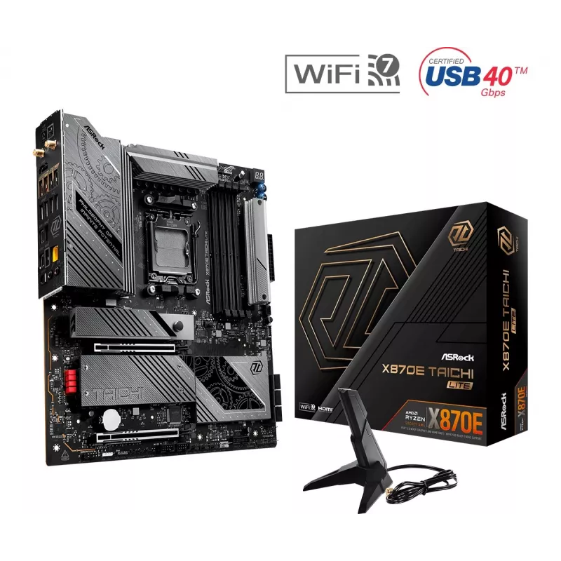 ASRock X870E Taichi Lite AM5 ATX pagrindinė plokštė