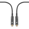 USB-C vaizdo kabelis TB AKTBXIACCOP500B hibridinis 4K, 5 m ilgio